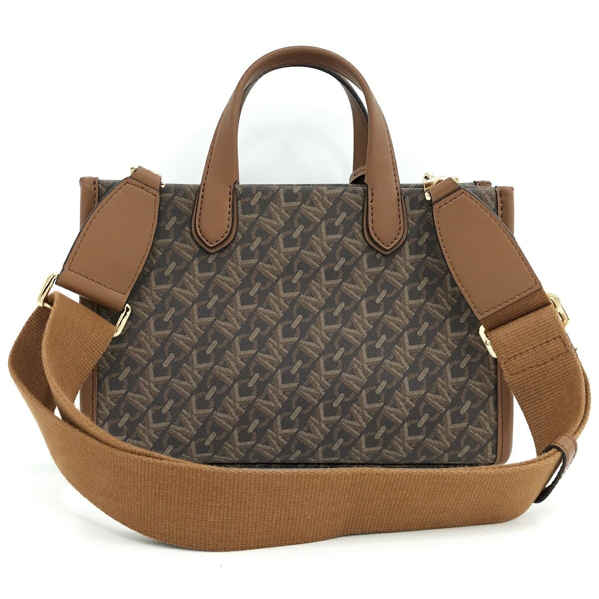 MICHAEL KORS 2WAYバッグ PVC ブラウン