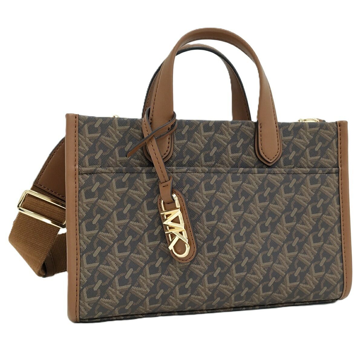 MICHAEL KORS 2WAYバッグ PVC ブラウン