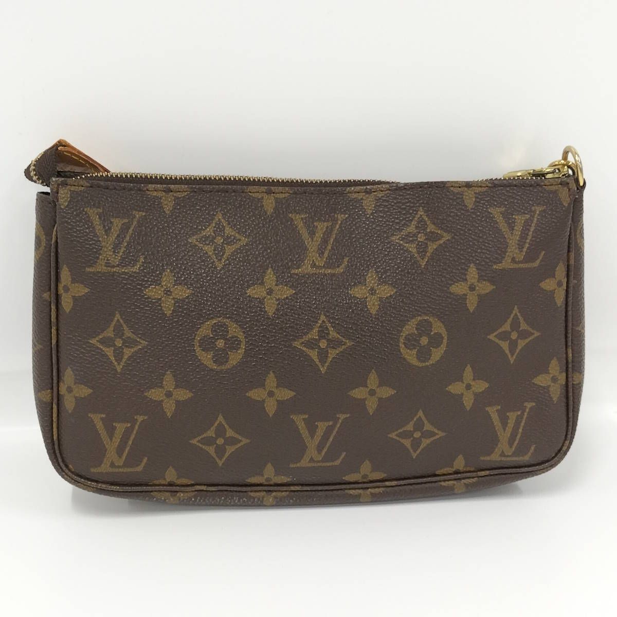 LOUIS VUITTON ポシェット アクセソワール ポーチ モノグラム ブラウン M51980