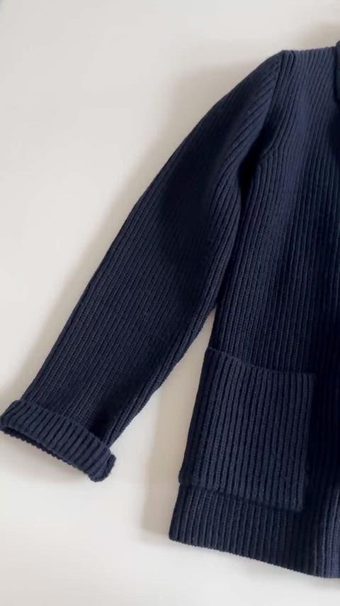 ged ダブル ボタン カーディガン