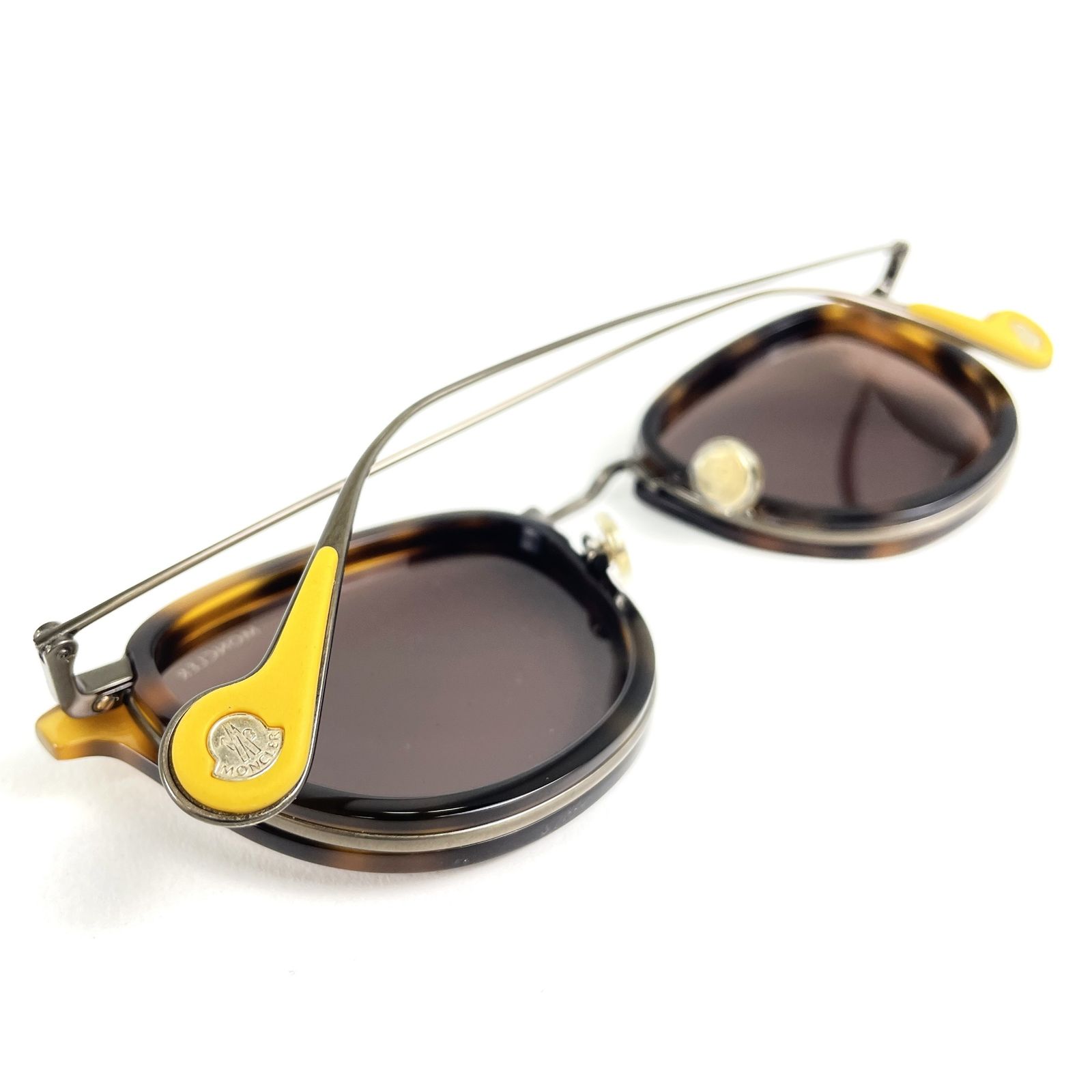 ケース・袋付 MONCLER モンクレール ML0126-52J METAL SUNGLASSES