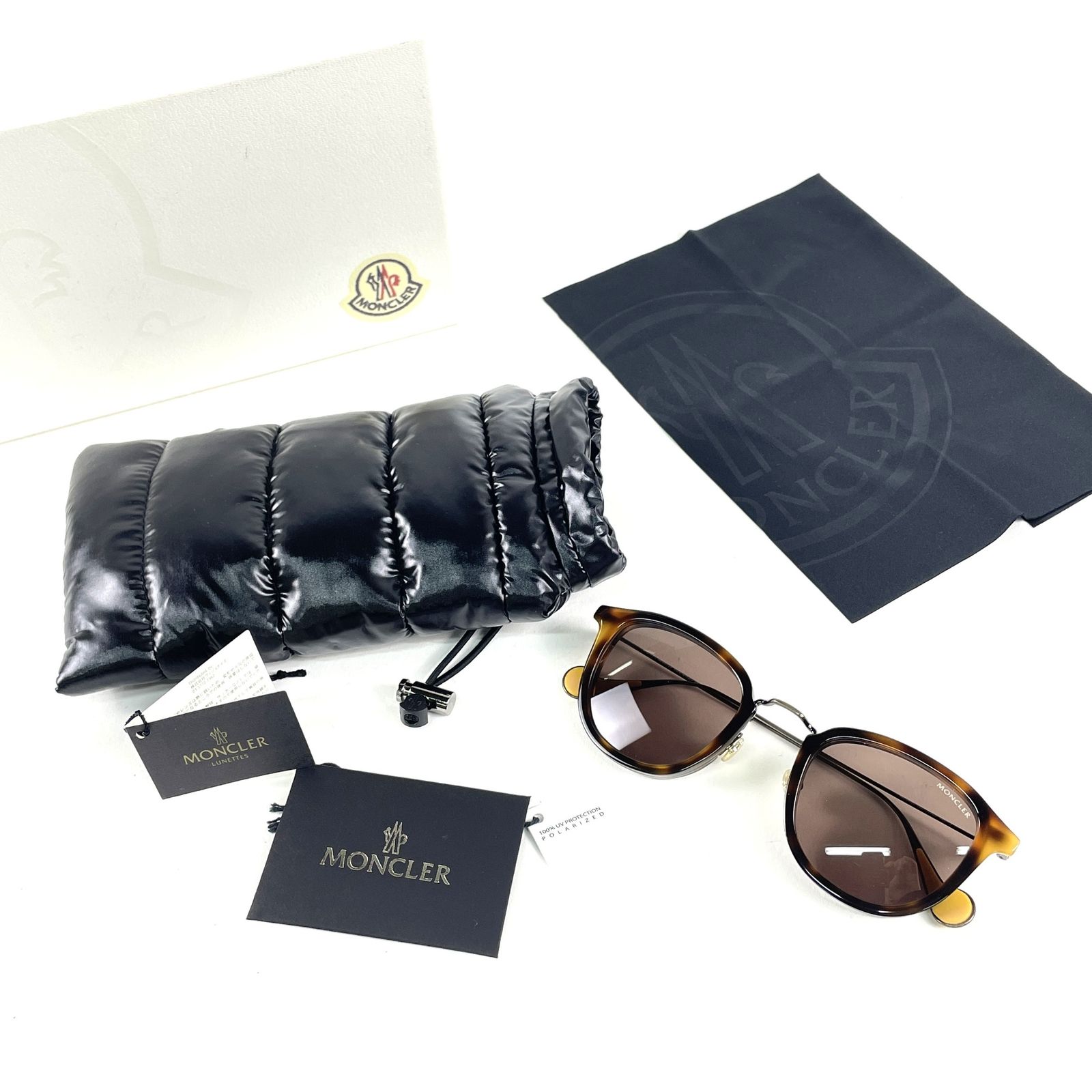 ケース・袋付 MONCLER モンクレール ML0126-52J METAL SUNGLASSES