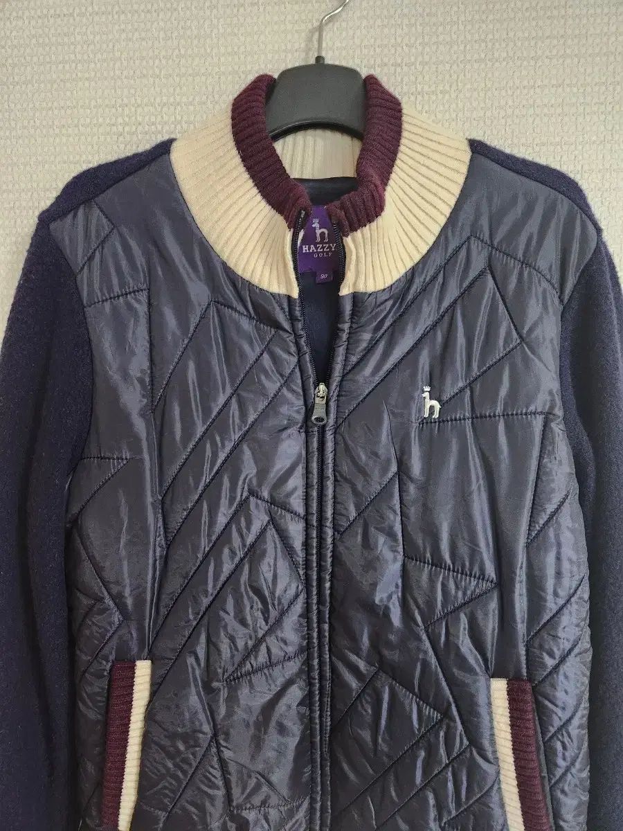 HAZZYS ゴルフ キルティング ブルゾン アウター