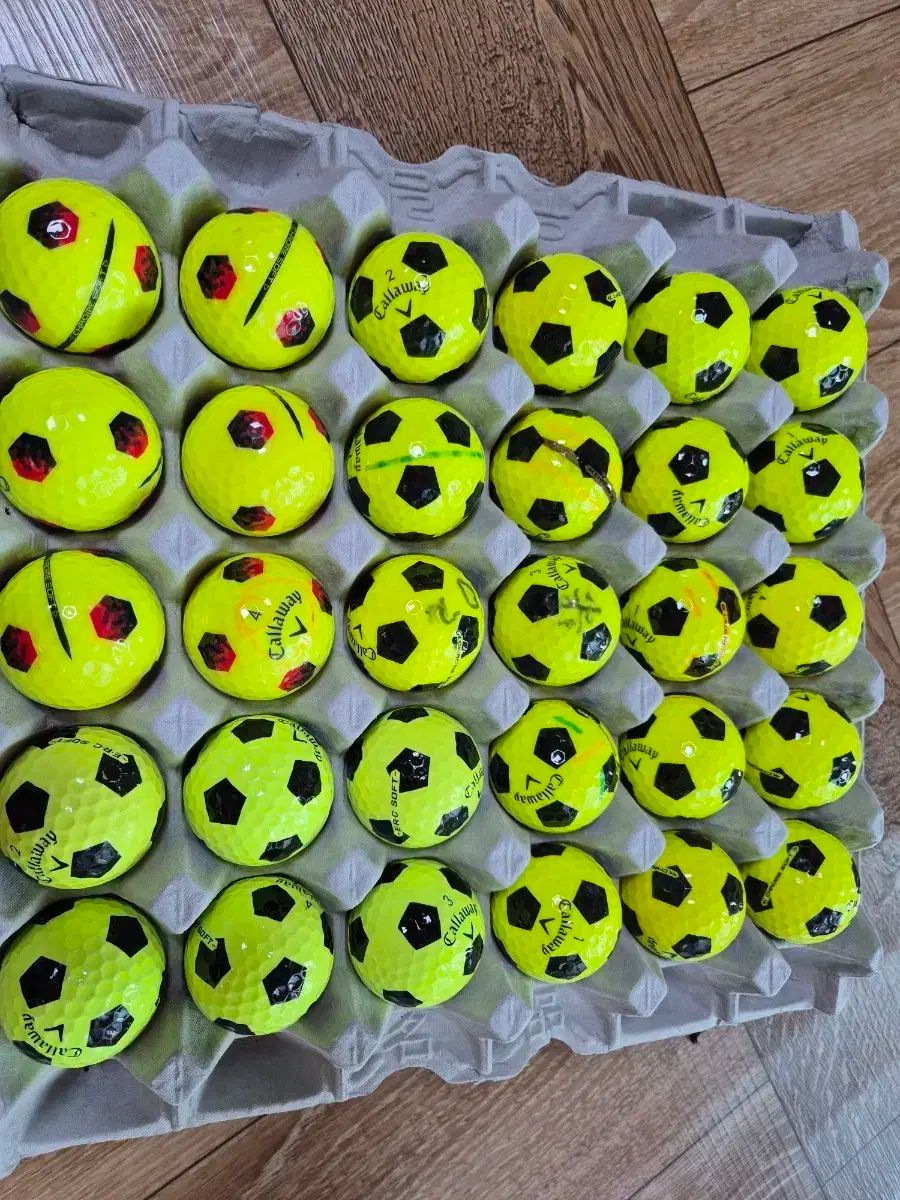 キャロウェイ サッカーボール ロストボール 30個 75000 ONE