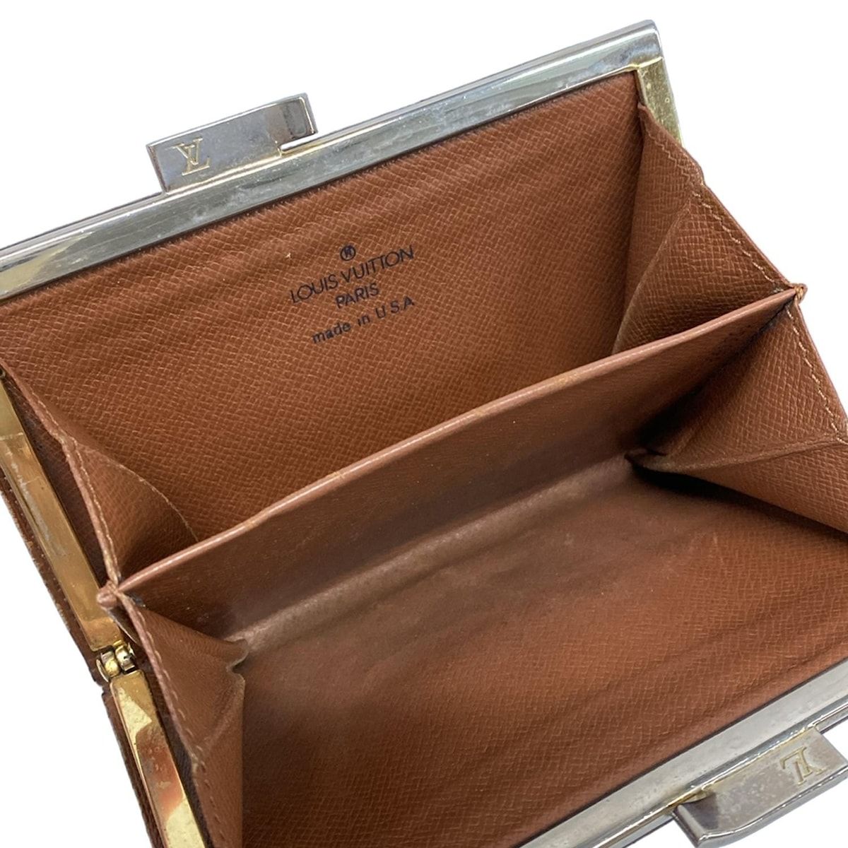 LOUIS VUITTON(ルイヴィトン) コインケース モノグラム がま口コイン