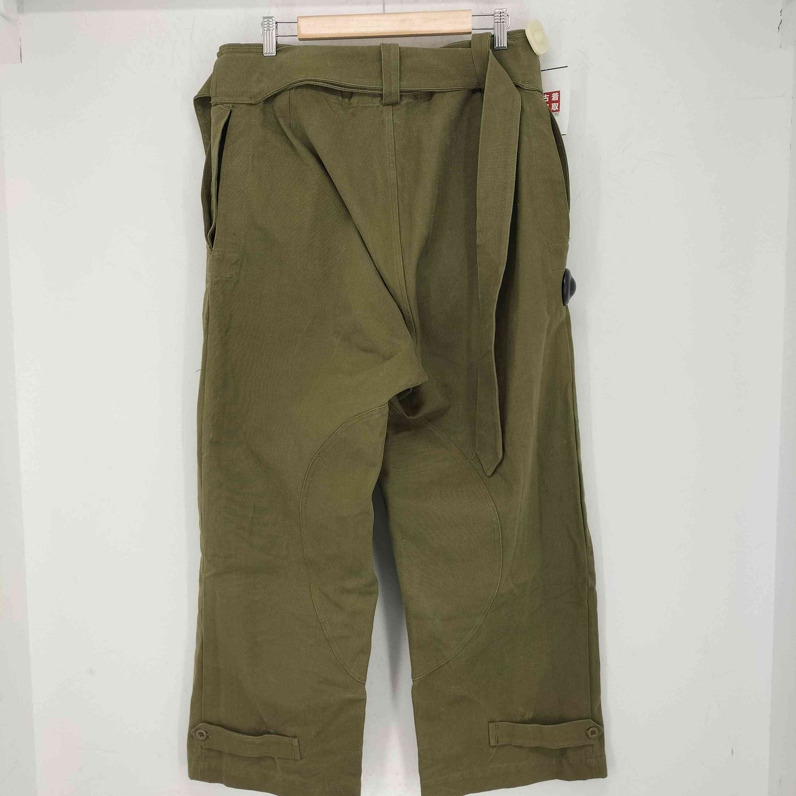 USED古着(ユーズドフルギ) FRENCH MILITARY フランス軍 モーターサイクルパンツ M-38 メンズ  2【中古】【ブランド古着バズストア】 ユーズドフルギ USED古着 FRENCH MILITARY フランス軍 モーター