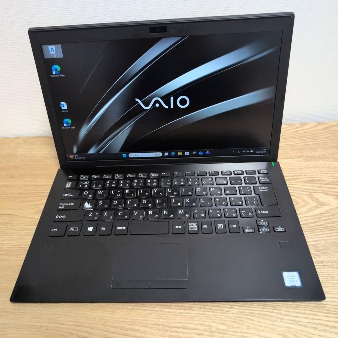 VAIO Pro PG Core i5 メモリ8G 256GB 13.3 カメラ オフィス2021 軽量