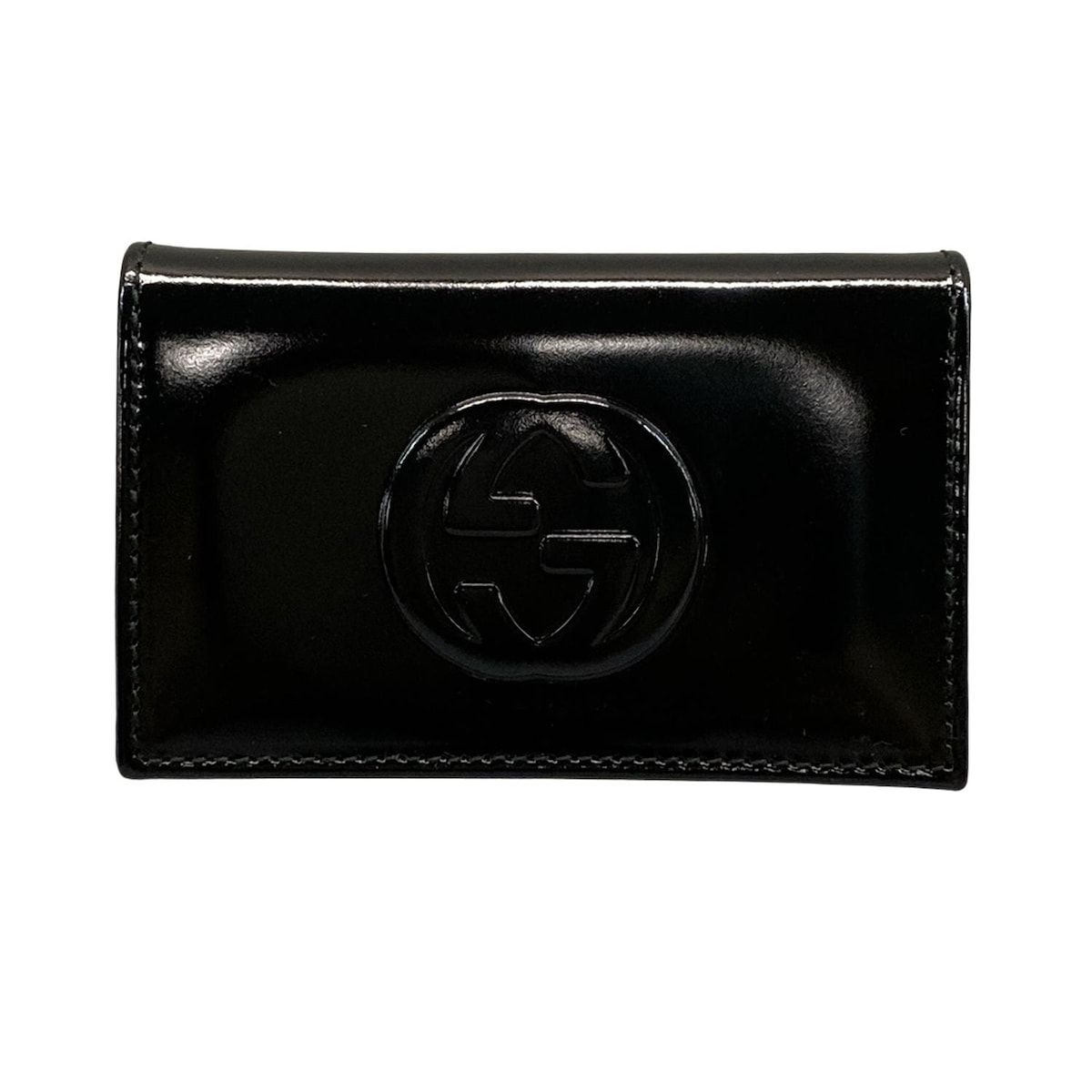GUCCI ブラックレザー キーケース GUCCI(グッチ) キーケース - 033-0959-03260 黒 6連フック レザー