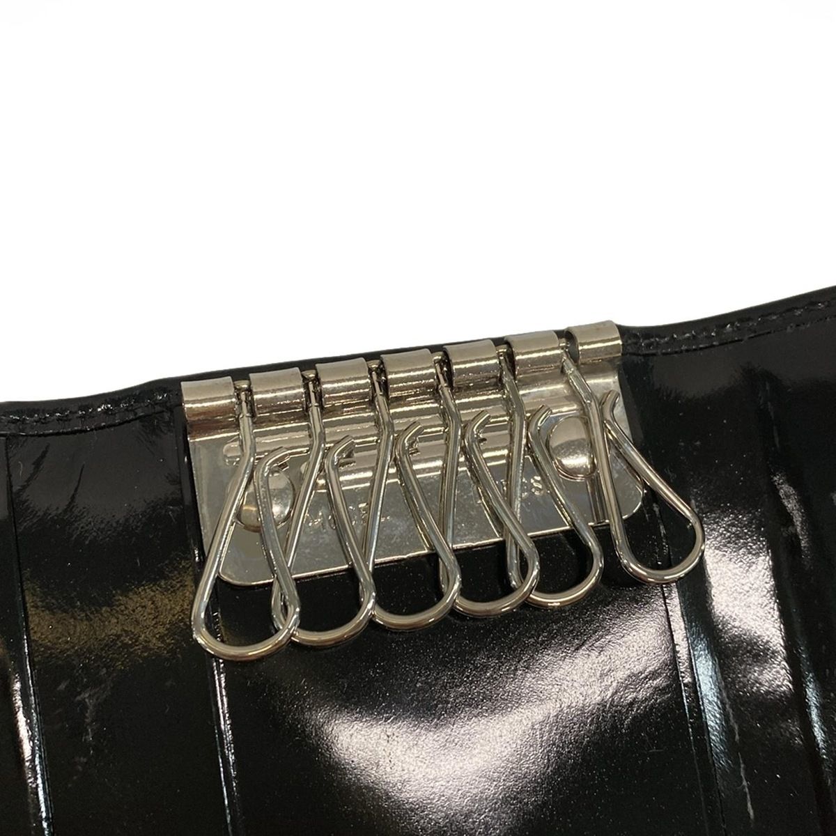 GUCCI ブラックレザー キーケース GUCCI(グッチ) キーケース - 033-0959-03260 黒 6連フック レザー