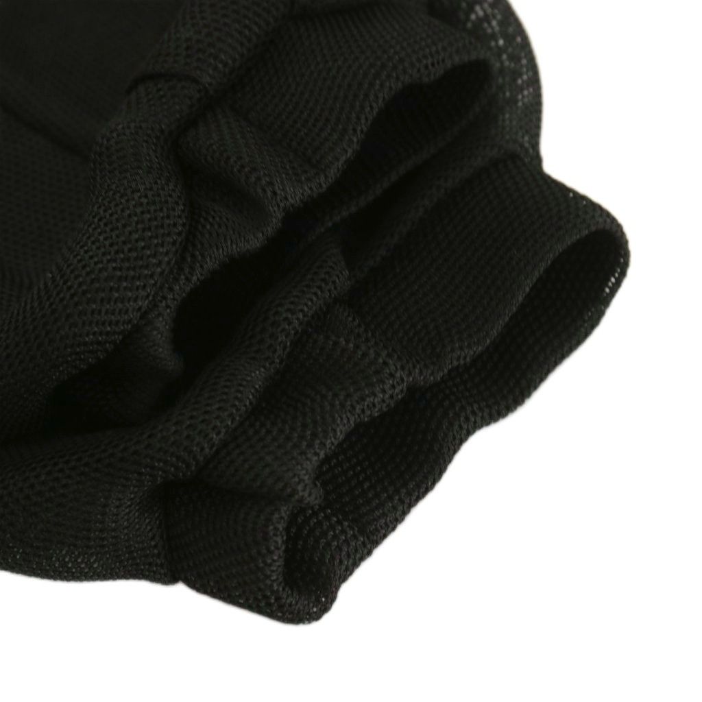 アイシービー iCB 24SS Ta/Peメッシュ ブルゾン ジップアップ 9 黒