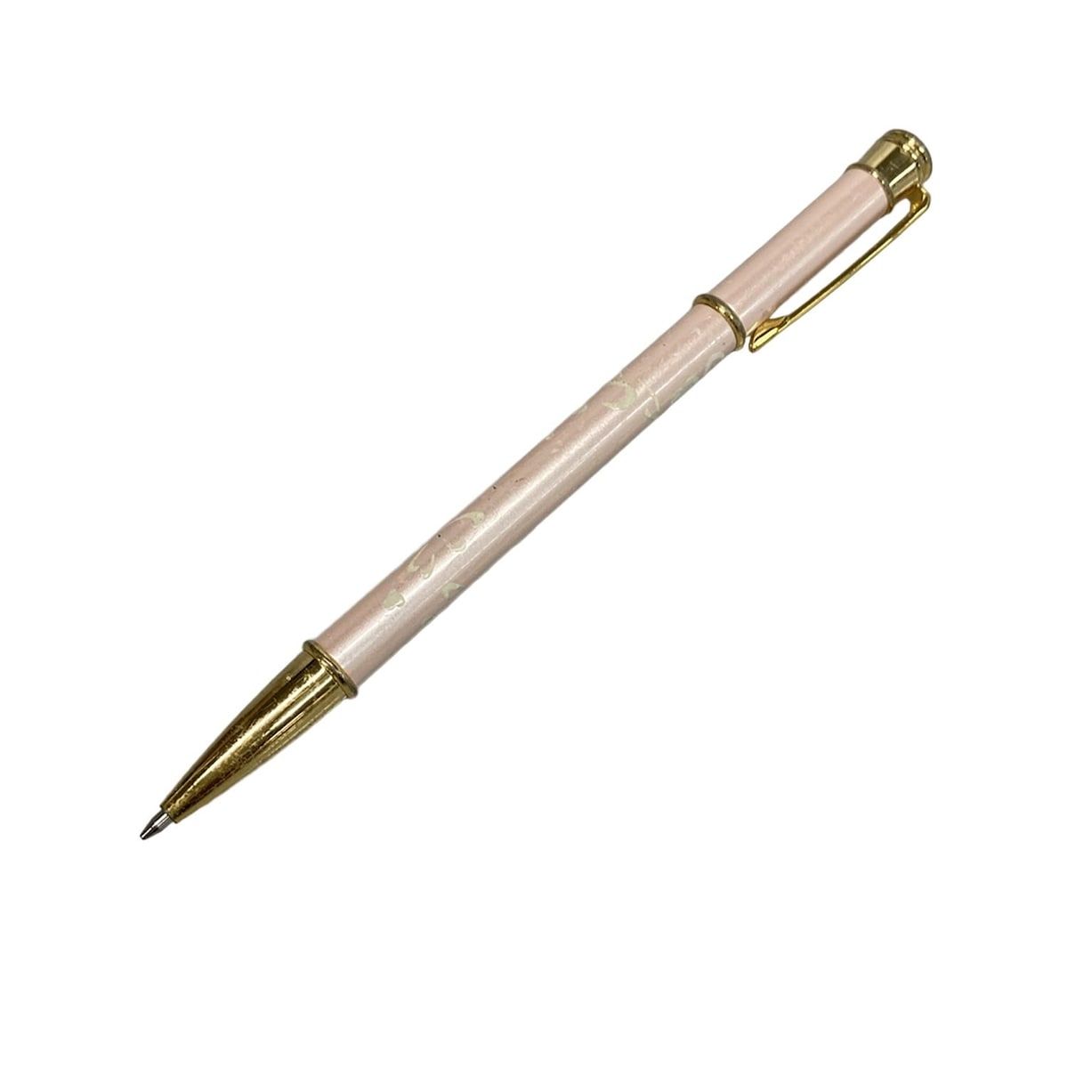 MIKIMOTO　ミキモト　パール付きボールペン　新品 MIKIMOTO 新品同様 ミキモト ボールペン ブルー 金属製 レディース