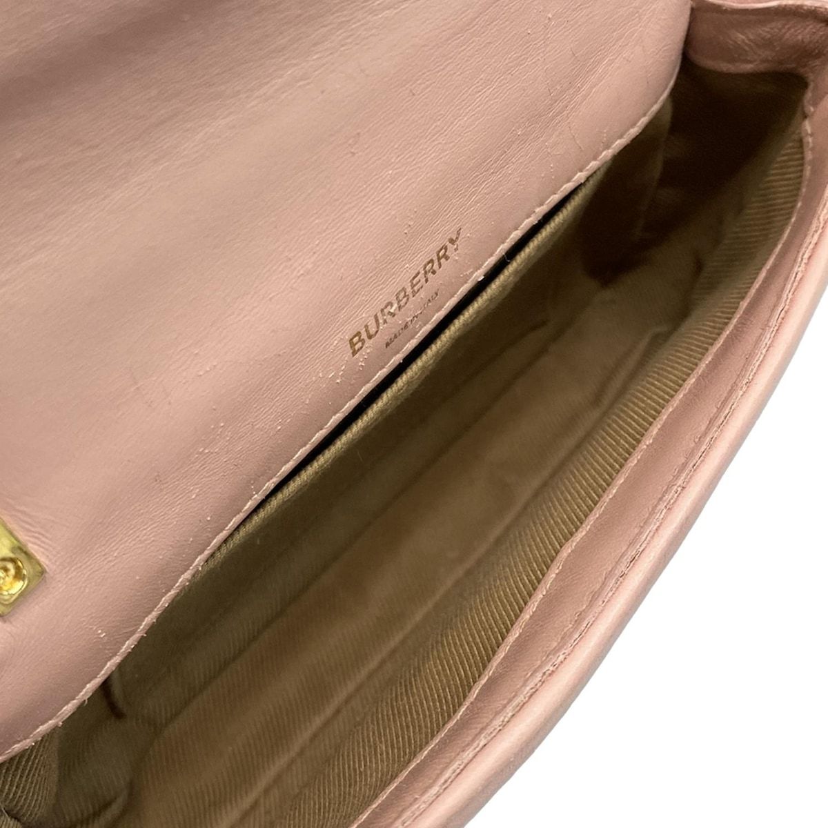  バーバリーロンドンイングランド ショルダーバッグ キルティングレザー ミニ ローラバッグ ピンク チェーンショルダー キルティング レザー ショルダーバッグ ショルダーバッグ