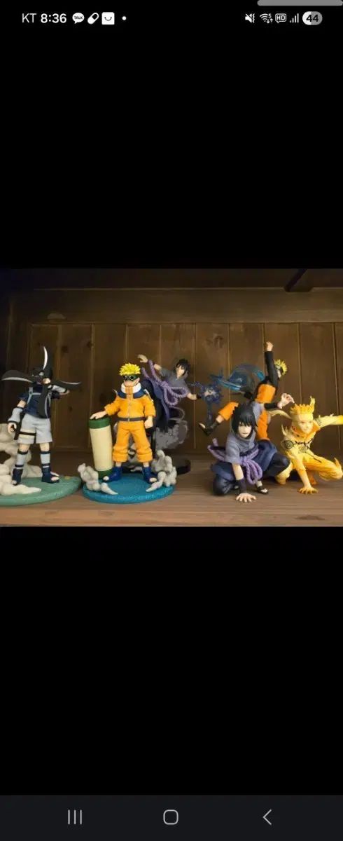 NARUTO -ナルト- - うちは サスケ フィギュア セット