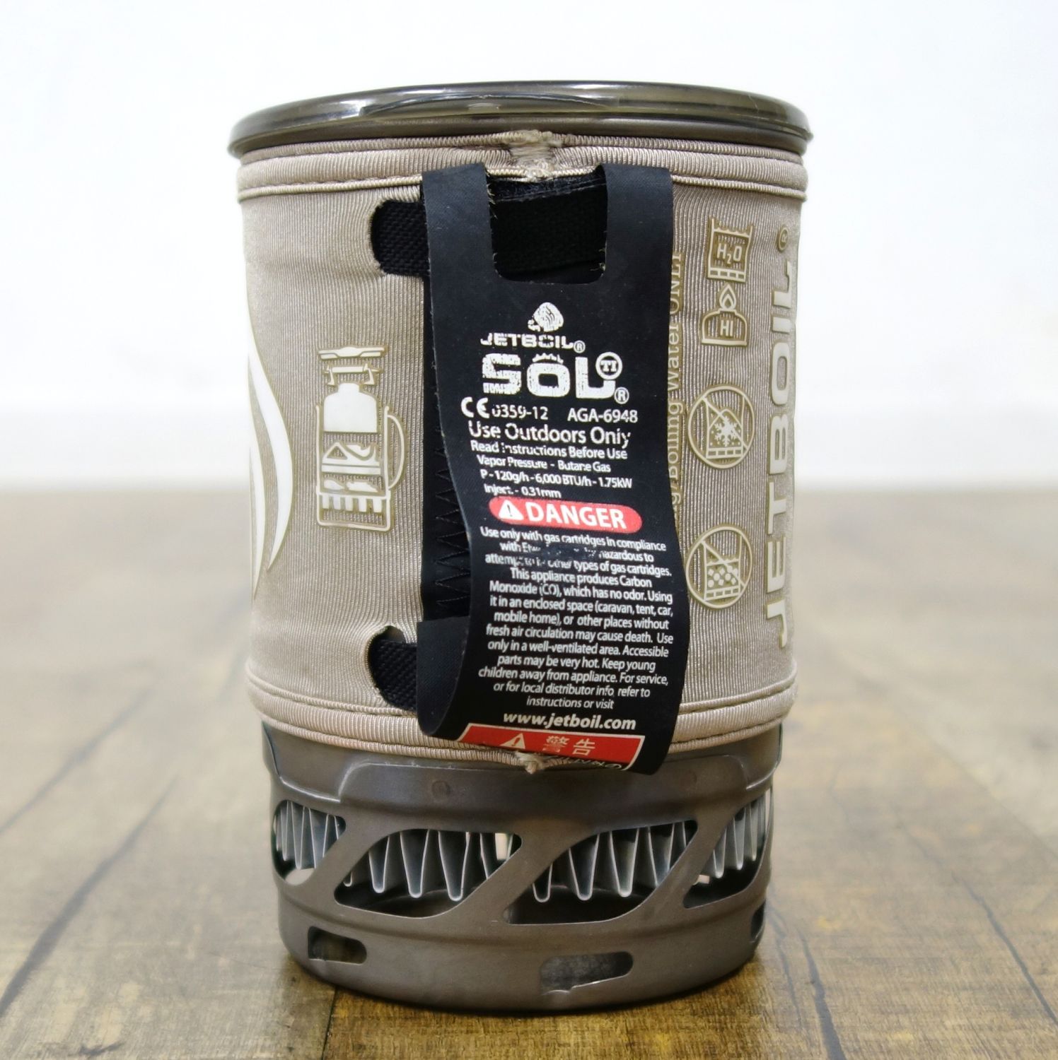 ジェットボイル JETBOIL SOL TITANIUM ソル チタニウム ガス