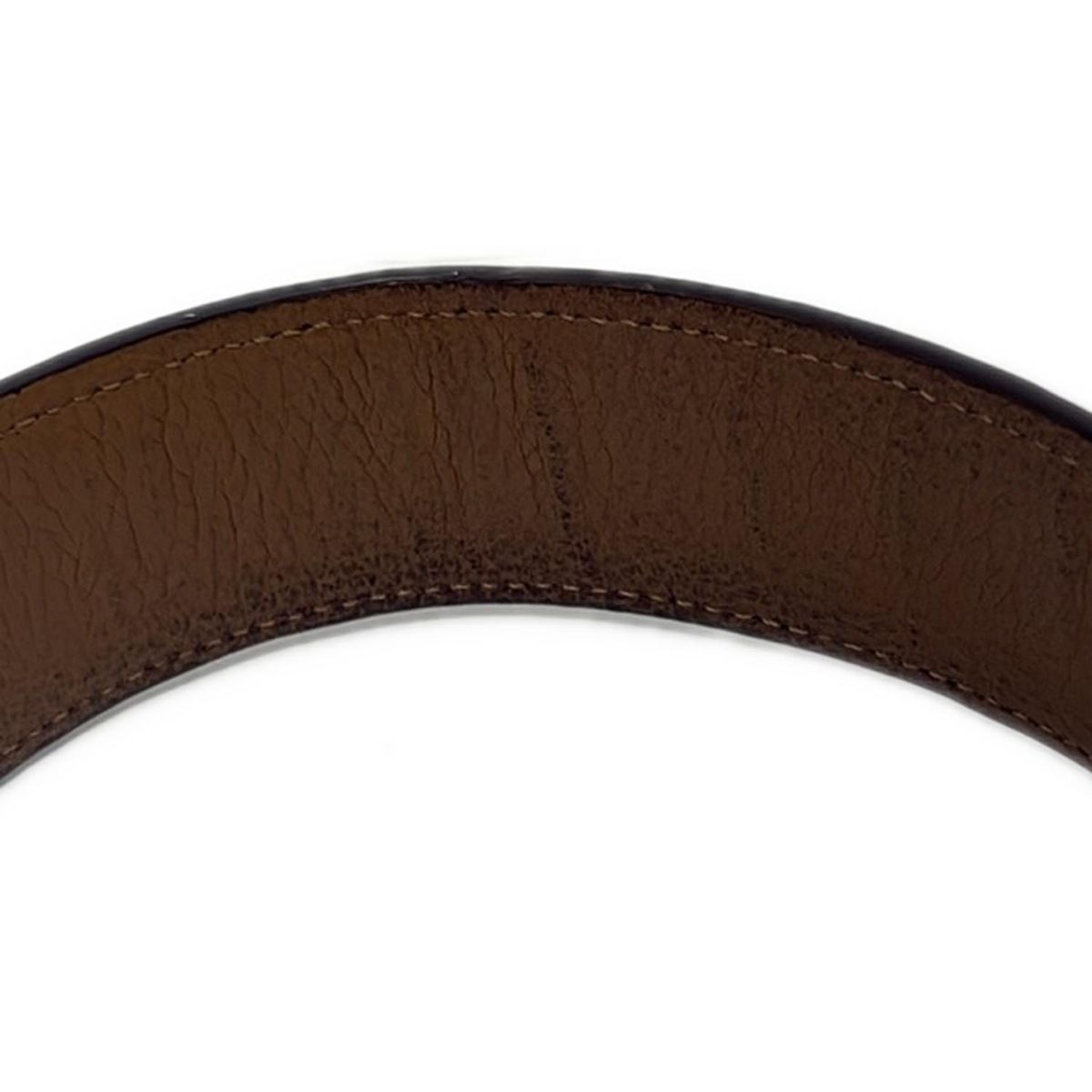 アイボリー×ベージュ×ブラウン レザー