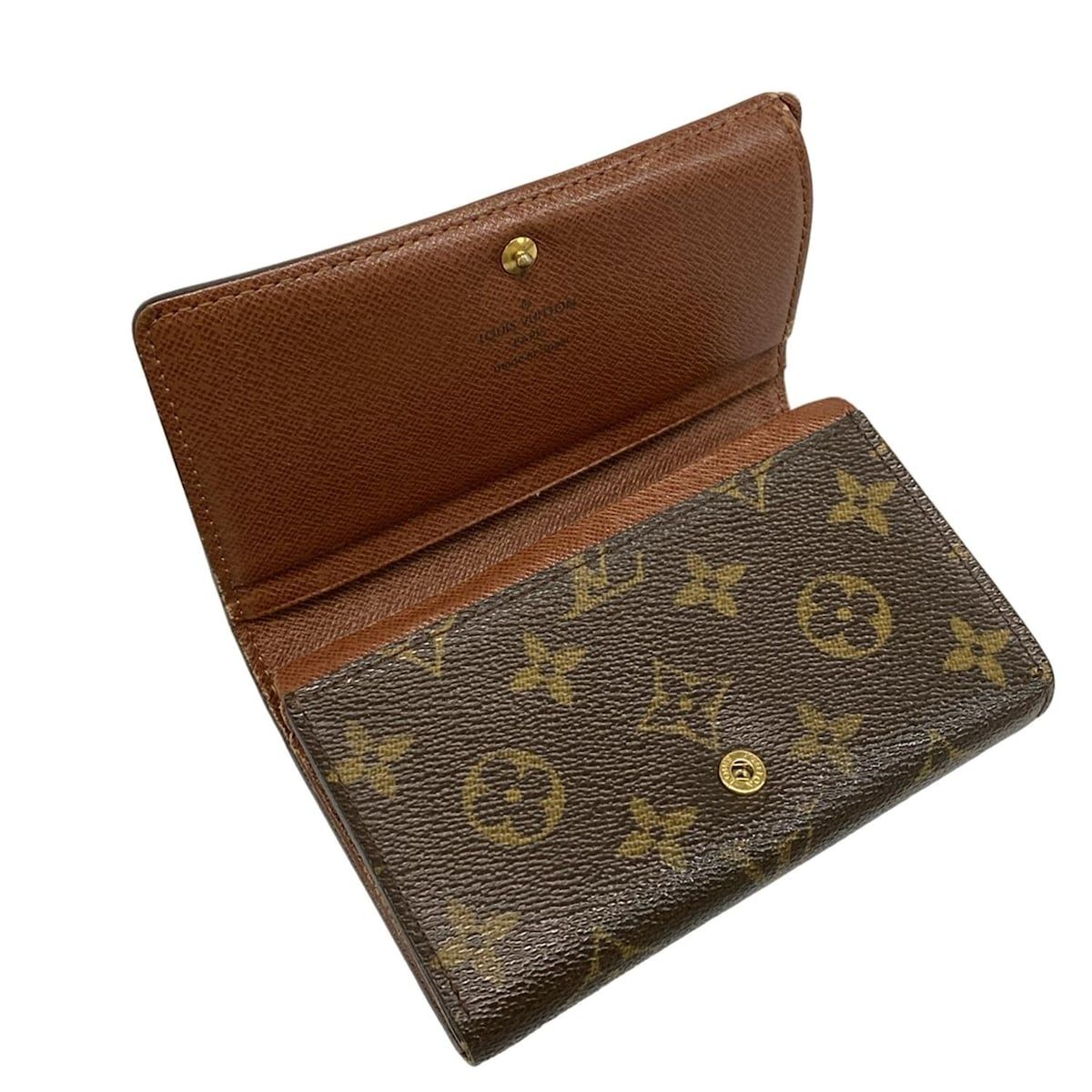 LOUIS VUITTON(ルイヴィトン) 2つ折り財布 モノグラム ポルト モネ