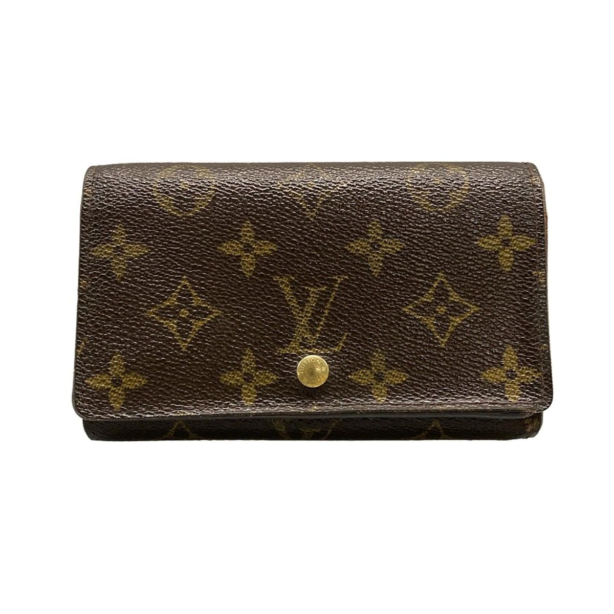 LOUIS VUITTON(ルイヴィトン) 2つ折り財布 モノグラム ポルト モネ