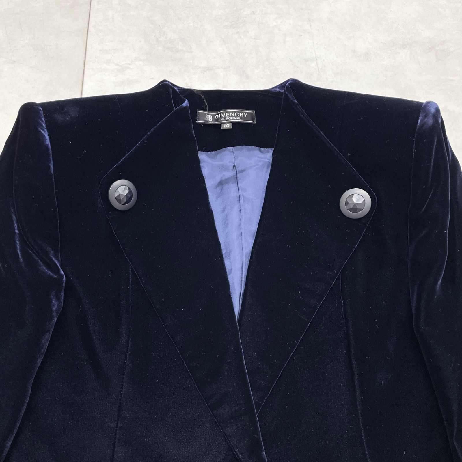 GIVENCHY ジバンシー セットアップ ジャケット スカート ベルベット