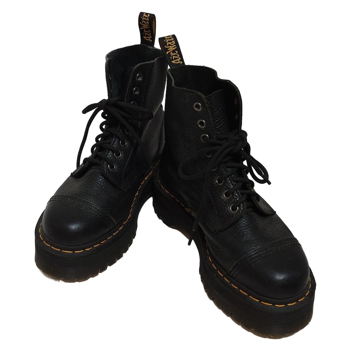 Dr.Martens ドクターマーチン ショートブーツ 39 メンズ - 黒 レザー