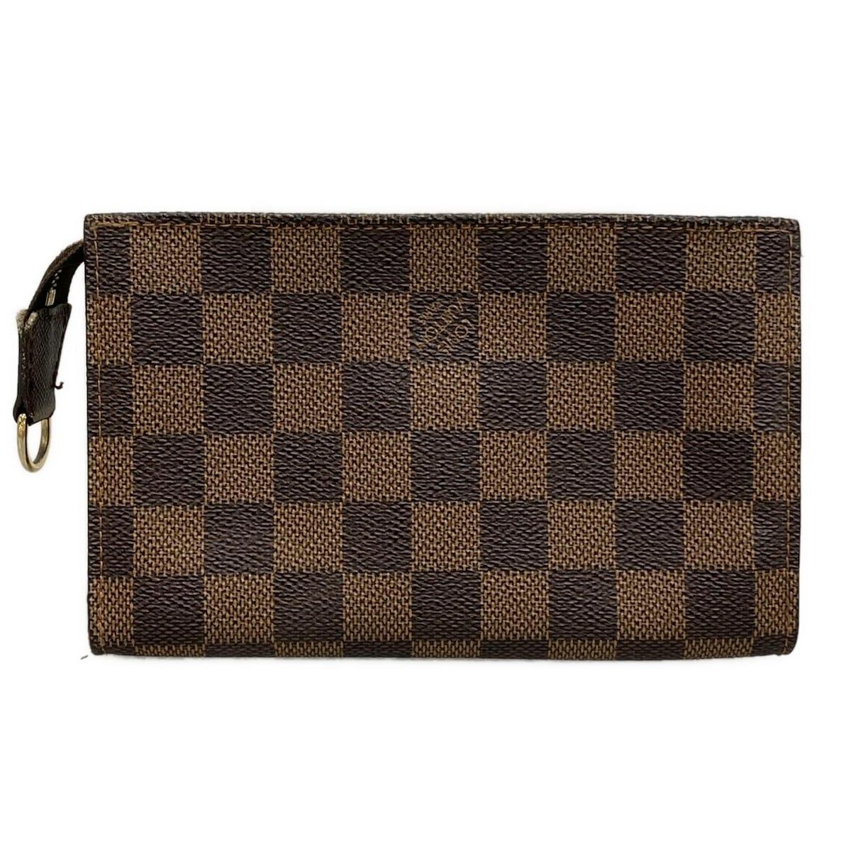 LOUIS VUITTON ルイヴィトン ポーチ ダミエ ポッシュ トワレット15 N47546 エベヌ