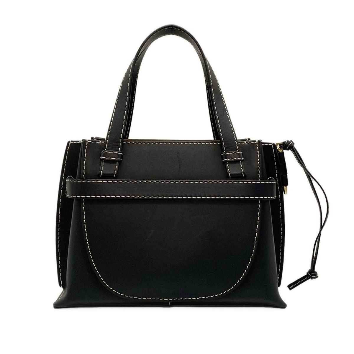 LOEWE(ロエベ) ハンドバッグ ゲートトップハンドルバッグミニ 黒