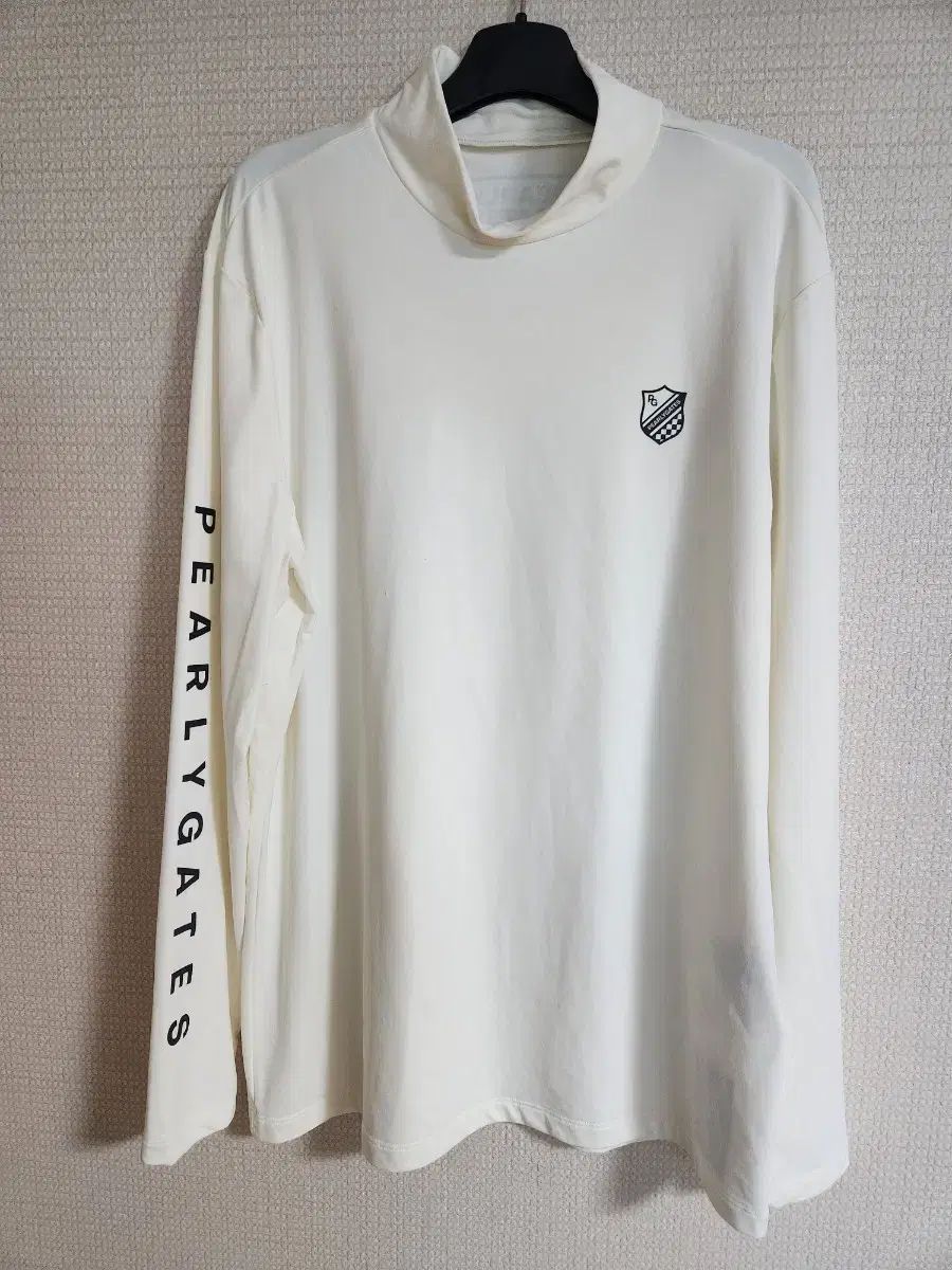 フェアリーゲイツ 白 ゴルフ ハイネック 長袖Tシャツ