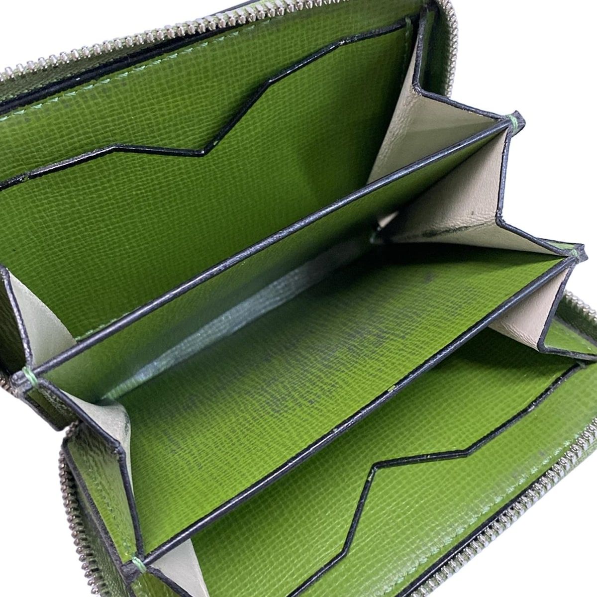 ラウンドファスナー レザー