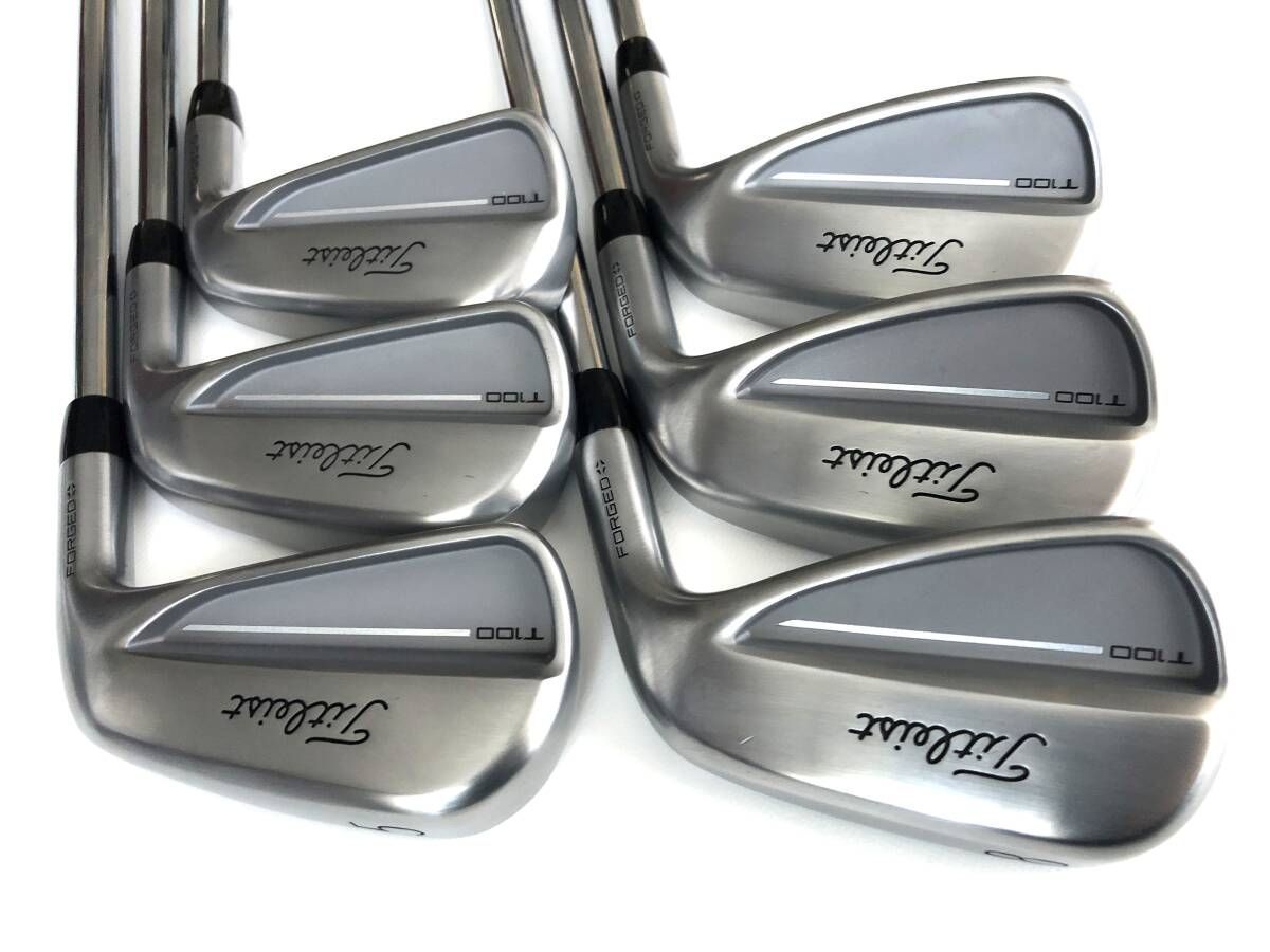 ④ 上 タイトリスト T100 2025 アイアン 5-PW 6本 AMT WHITE G2 S ホワイト