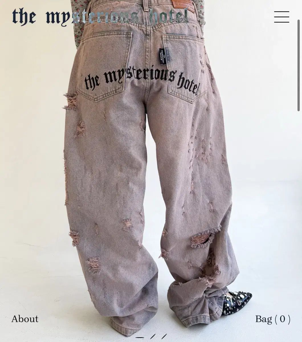 THE MYSTERIOUS HOTEL ザ ミステリアス ホテル ダメージ ジーン