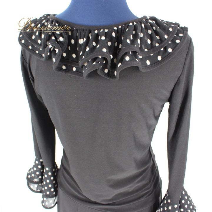 社交ダンス 衣装 スタンダード 上下セット ツーピース レッスンウェア