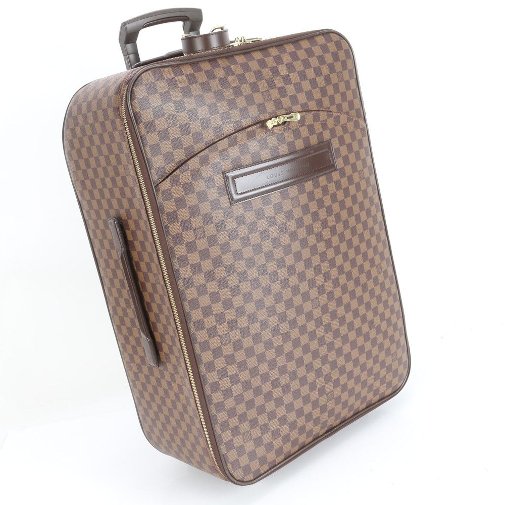 極美品 ルイヴィトン ダミエ ぺガス キャリーバッグ 旅行かばん 楽天