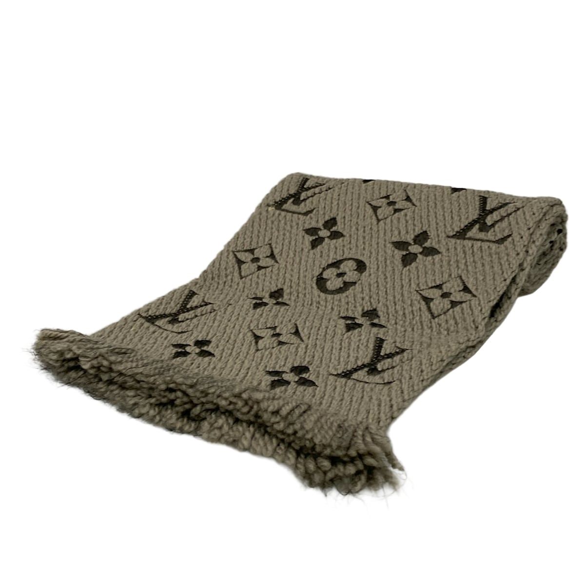 LOUIS VUITTON(ルイヴィトン) マフラー モノグラム - 413287 グレー