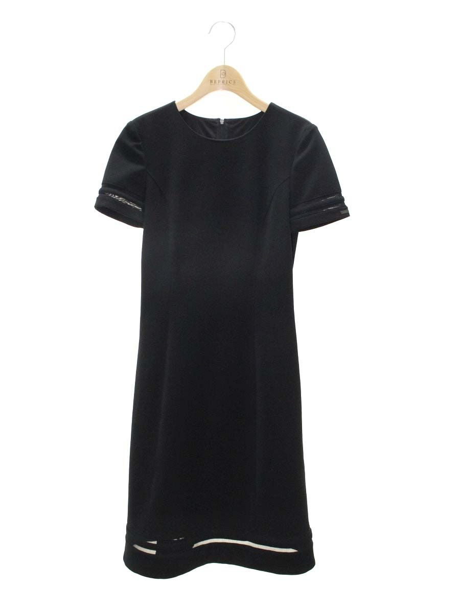 FOXEY リネン100ワンピース40 FOXEY✨リネン100% 裾レース