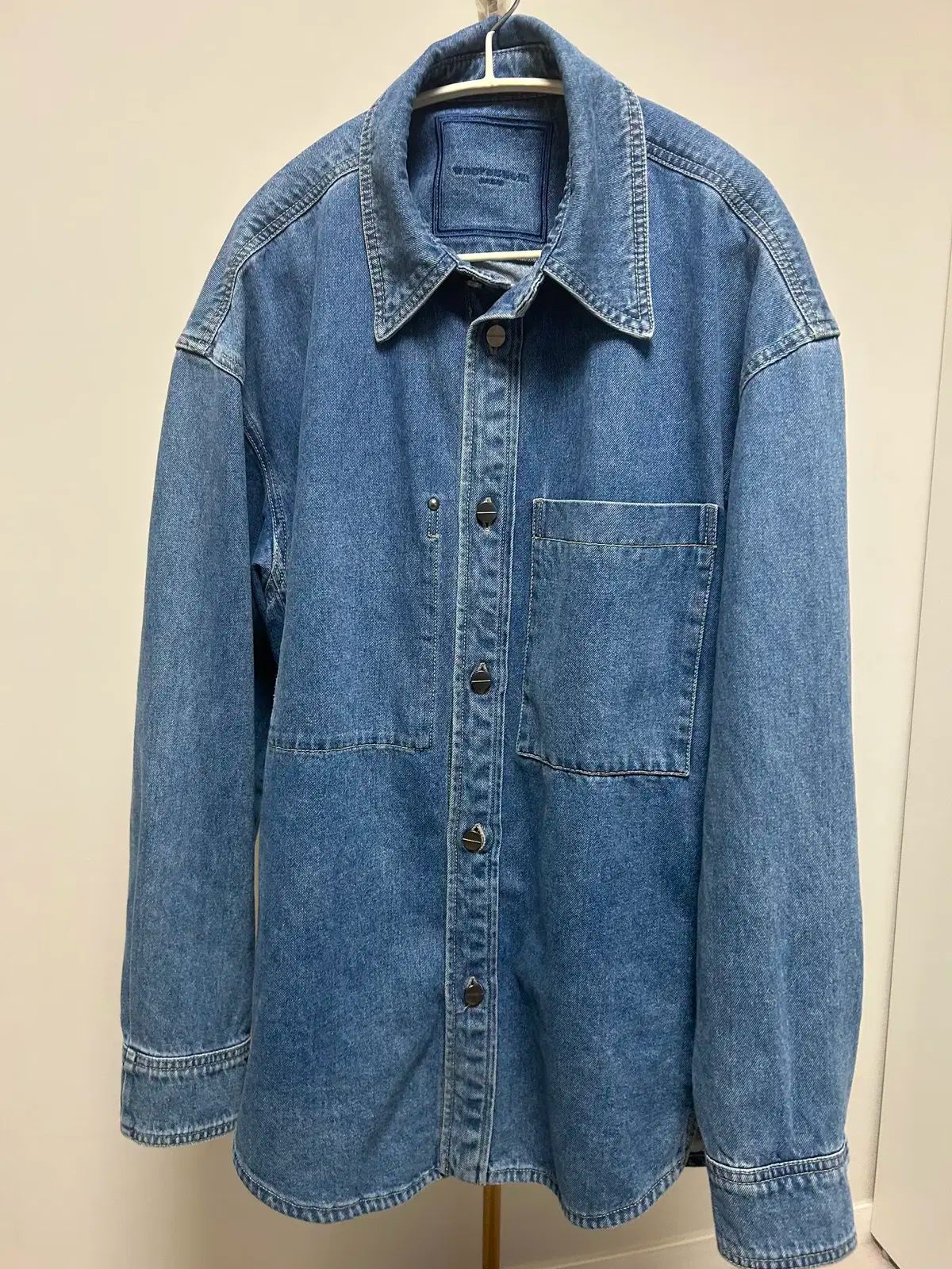 プリンティング デニムジャケット