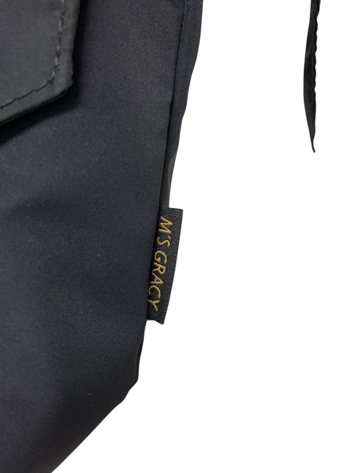  エムズグレイシー 594308 バッグ ブラック 女性 刺繍 パーティーバッグ バッグ