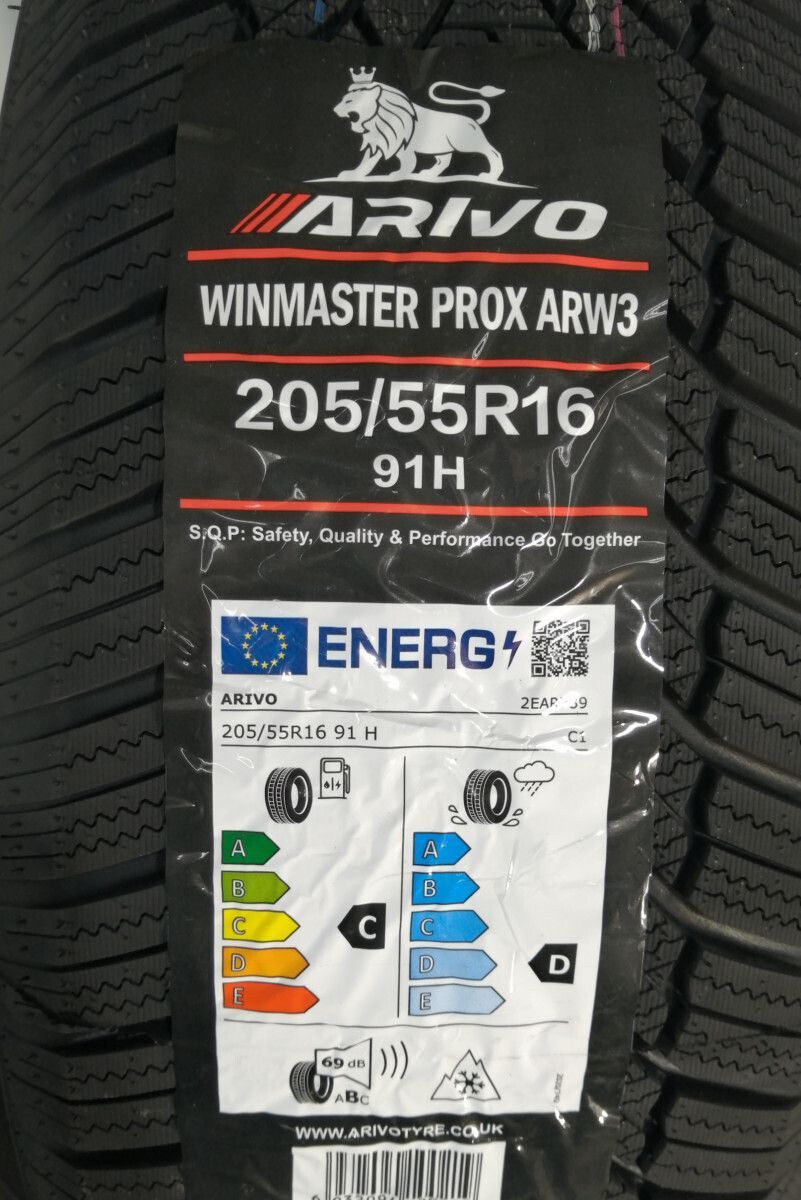  205 55 R 16 91 H ARIVO ARW 2 スタッドレスタイヤ 4本セット 製 本州 四国 九州 冬タイヤ 16インチ スタッドレス