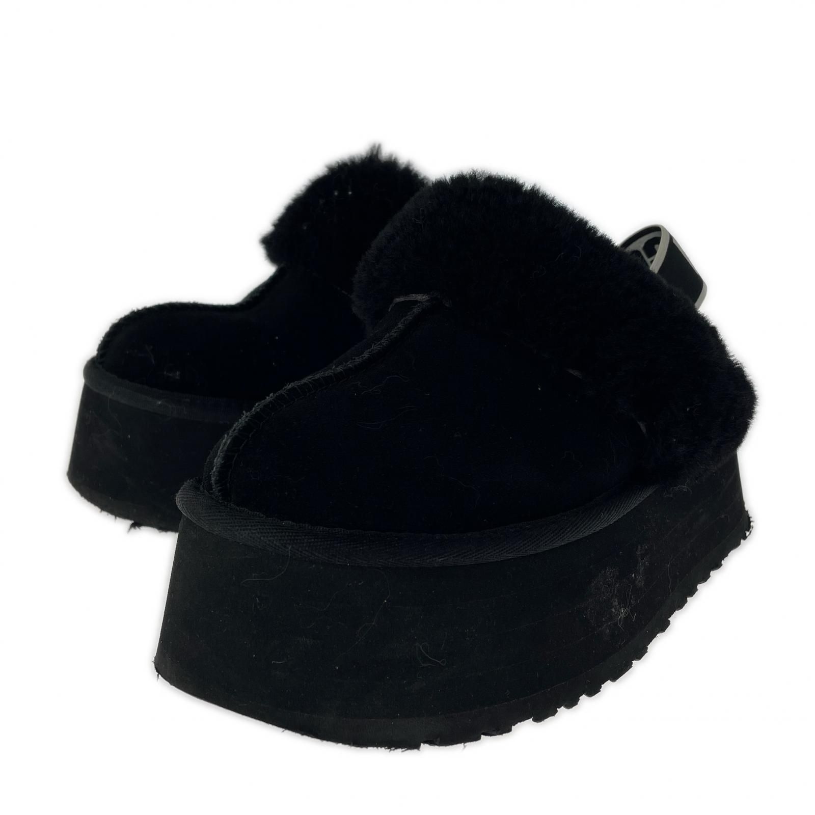 UGG アグ ファンケット 厚底サンダル size 24 ブラック