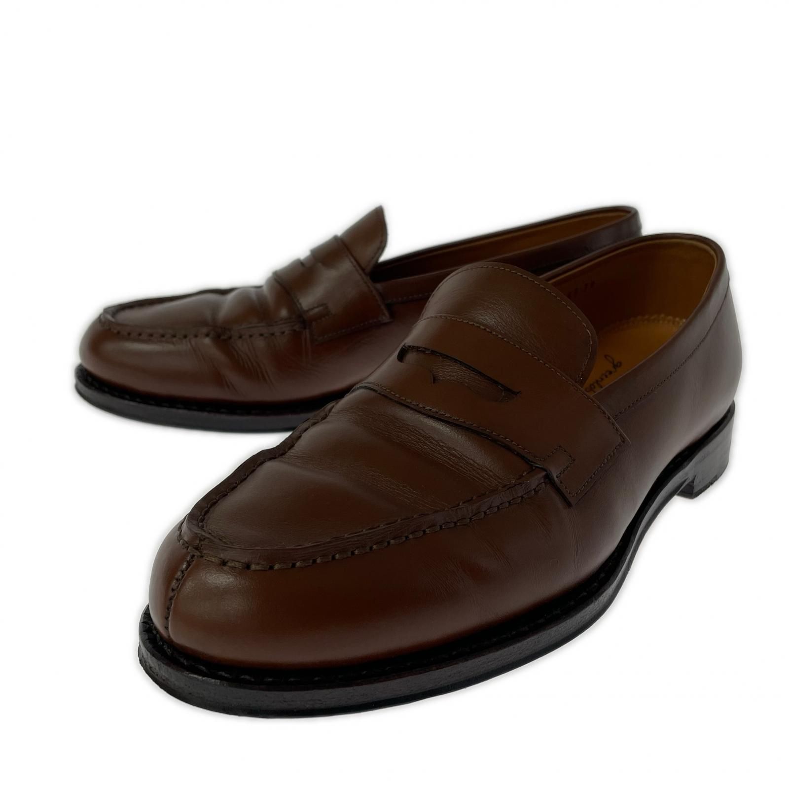 green label relaxing グリーンレーベルリラクシング ×Jalan Sriwijaya ジャランスリウァヤ 別注ローファー size39 ブラウン