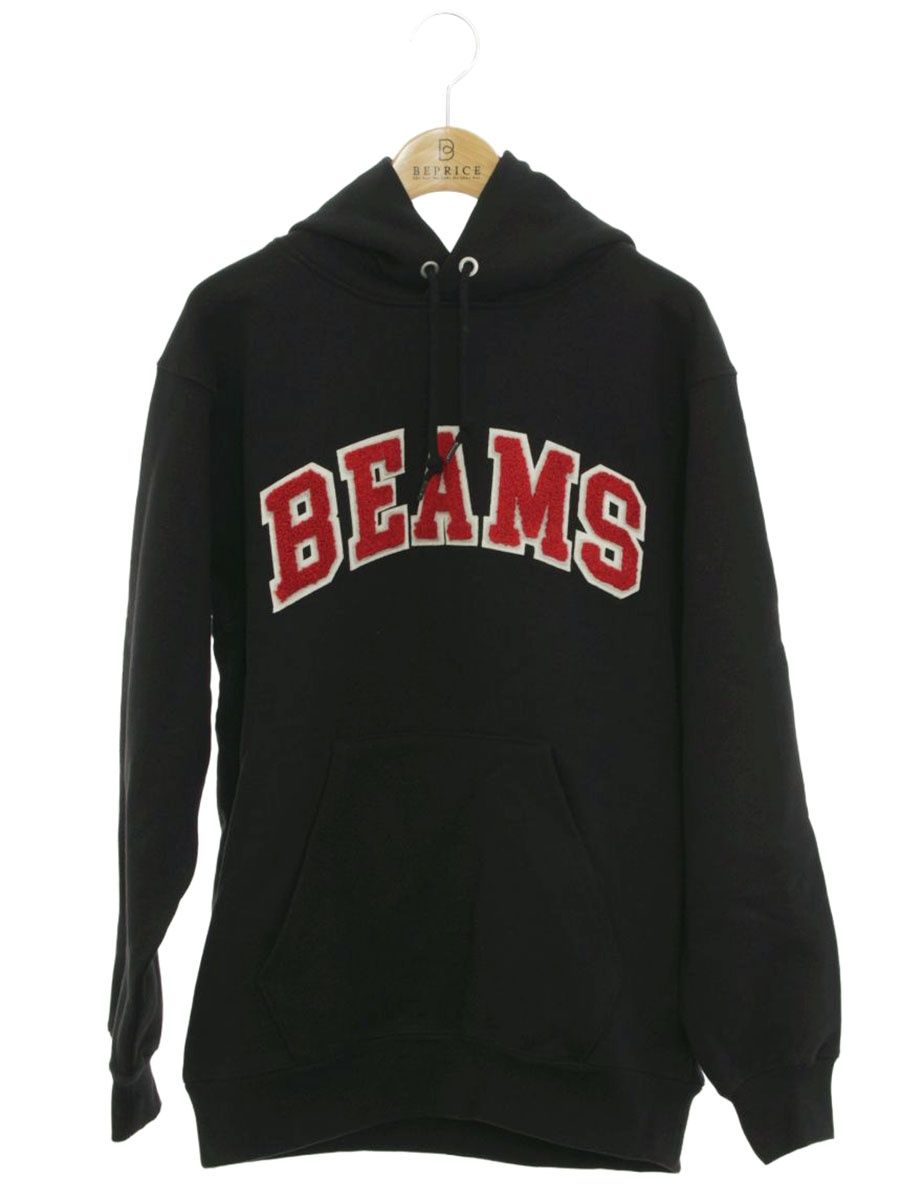 ビームス 25F BM1303 アパレル パーカー ブラック ロゴ IT5GGCUAGFQW