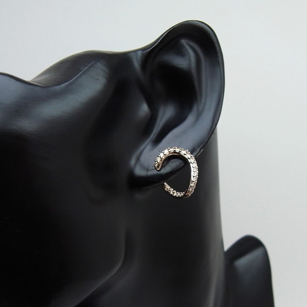 カシケイ　Kashikey マーシネス　ピアス　K18BG BD1.10ct カシケイ マーシネス ピアス ブラウンダイヤモンド 0.60ct K18BG 新品