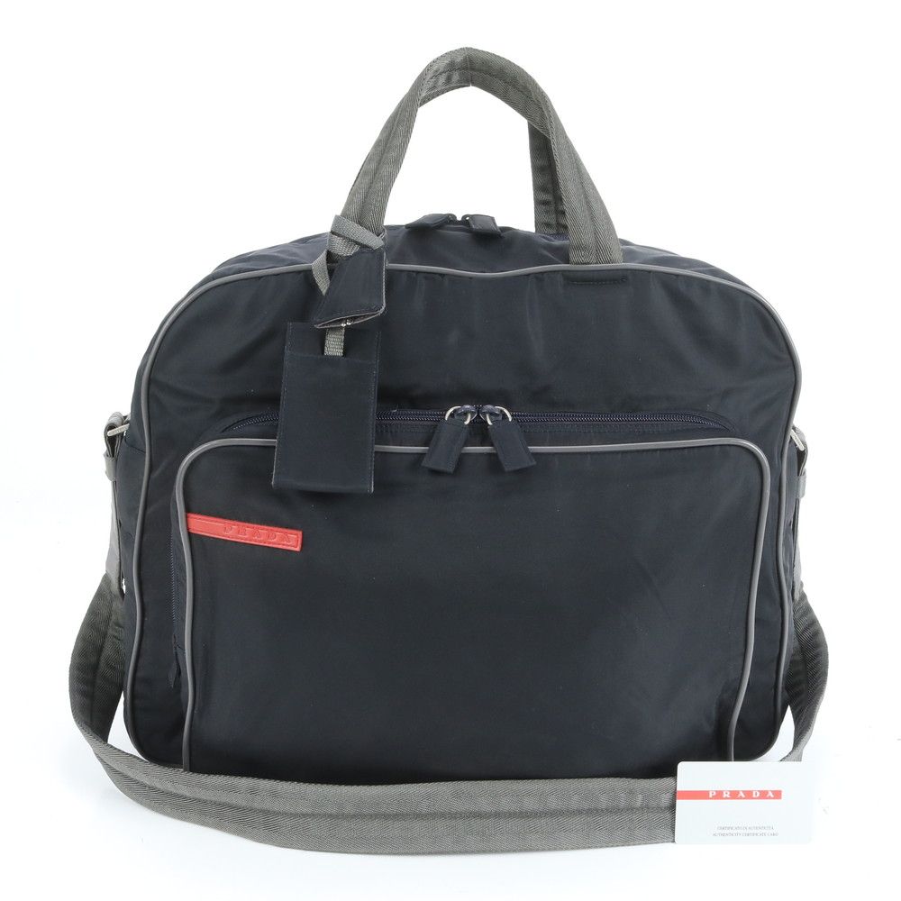 プラダ　ナイロン2Wayボストンバック　ギャランティカード有り プラダ ナイロン2Wayボストンバック ギャランティカード有り プラダ