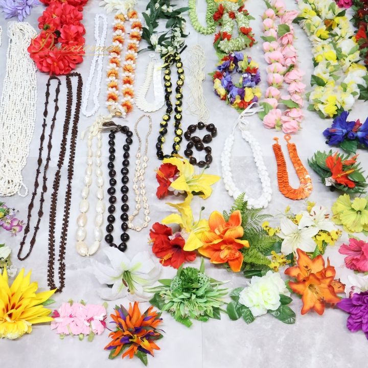 3点セット　タヒチアンダンス　衣装アクセサリー 楽天市場】ニアウ タヒチアンダンス ハワイアン クラフト 髪飾り 装飾