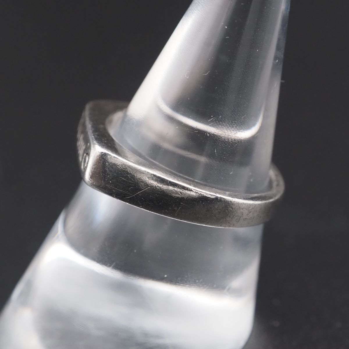 H779 ヴィンテージ SILVER925刻印 リング メッセージ デザイン