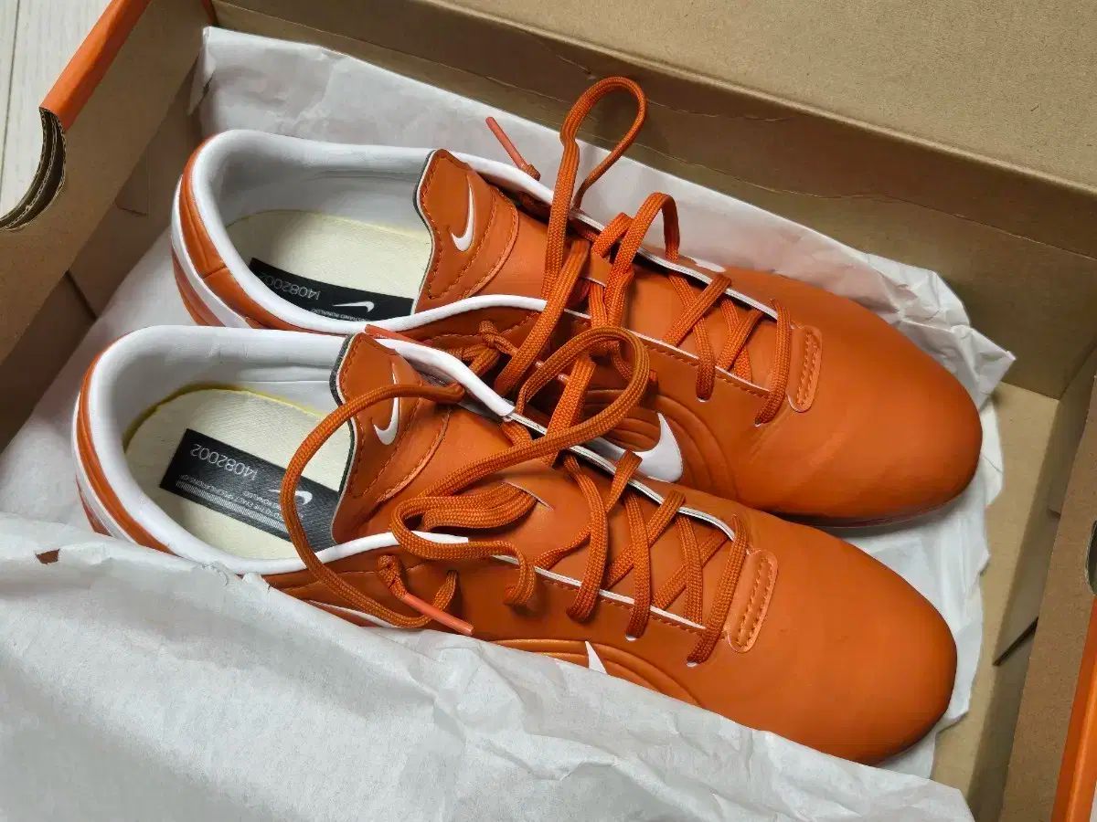 ナイキ ズーム マーキュリアル Vapor 1 RGN SEF FG シャークオレンジ 白