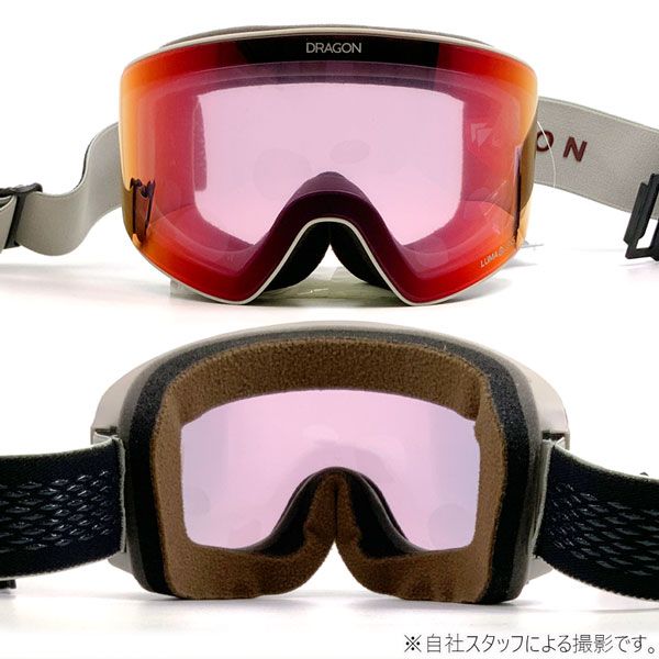 DRAGON ドラゴン PXV PREMIUM BEIGE ゴーグル DRAGON ドラゴン スノーボード ゴーグル 平面 PXV PREMIUM ムラサキ