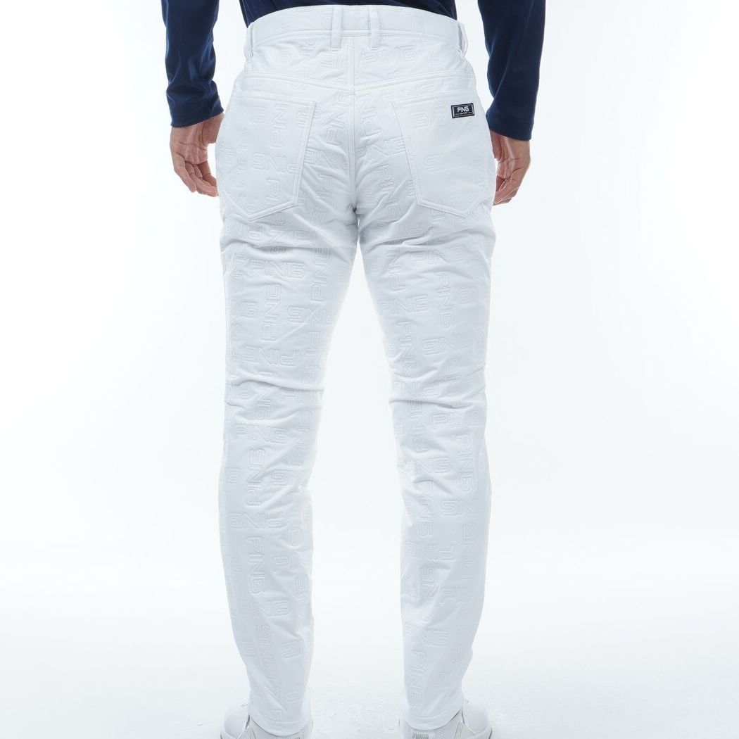 新品 PING APPAREL GOLF ピンアパレル ゴルフ モノグラム柄 ストレッチ