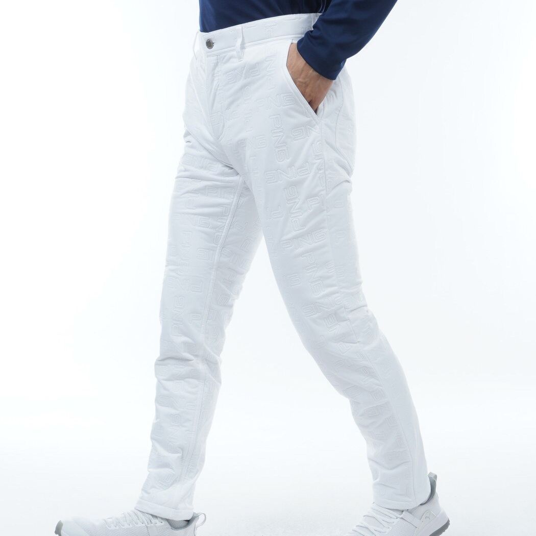 新品 PING APPAREL GOLF ピンアパレル ゴルフ モノグラム柄 ストレッチ