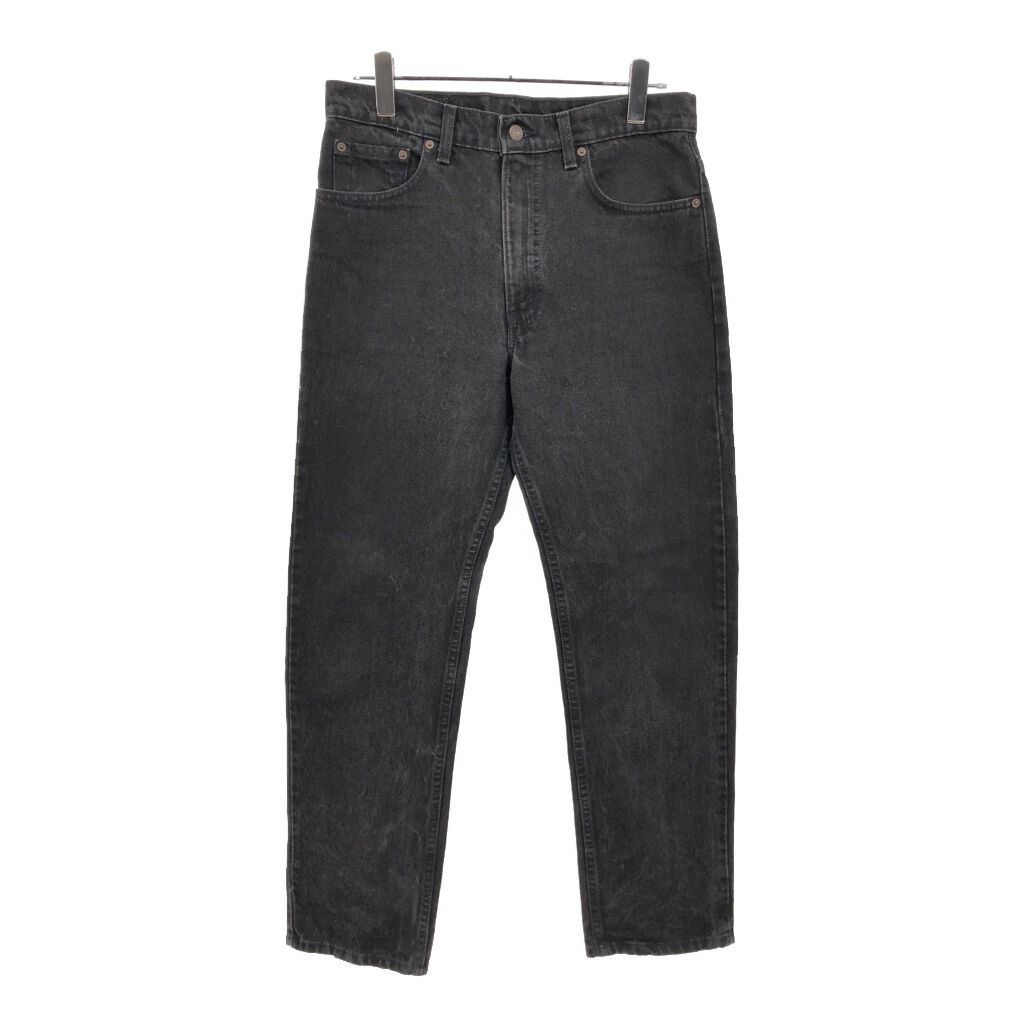 神サイズ 90s Levis 505 ブラック デニム W34 L30 USA製80-90s Levi's 505 ブラックデニム W34 L30 80-90's Levi's 505