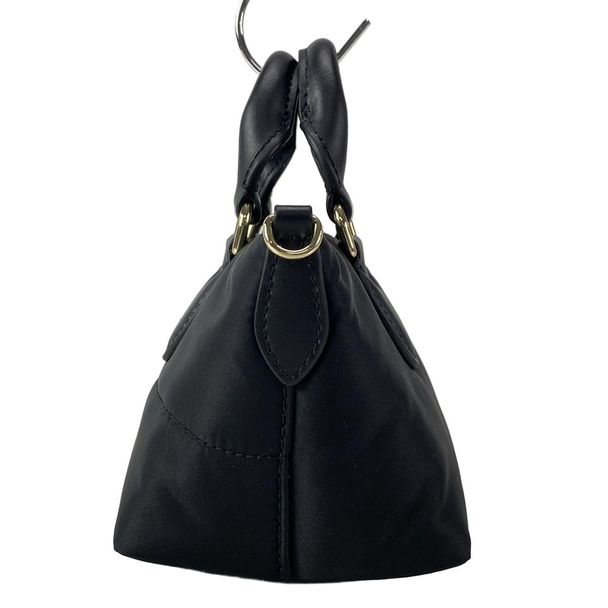 FURLA(フルラ) ハンドバッグ美品 - WE00348 黒 ミニバッグ レザー