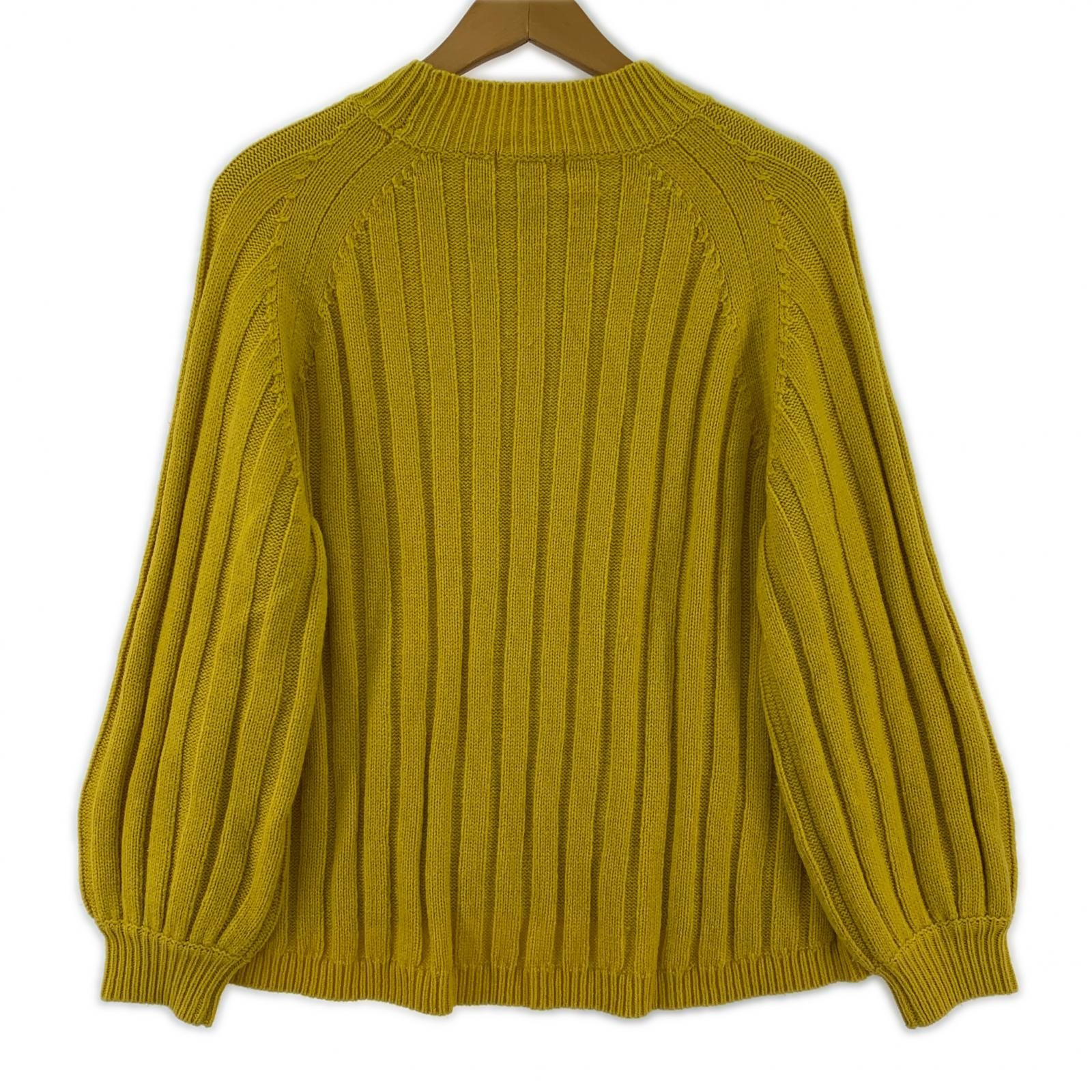 Dessin デッサン ケーブルニット size1/イエロー - メルカリ